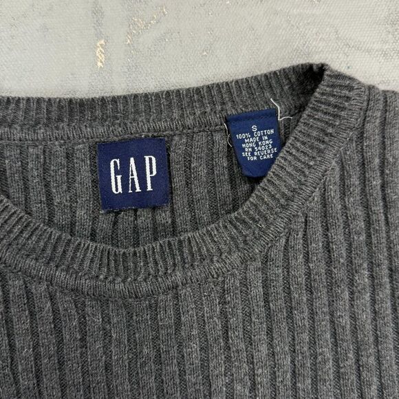 Vintage 1990s Gap Cotton Rib Knit Sweater Women's Small - Picture 3 of 4